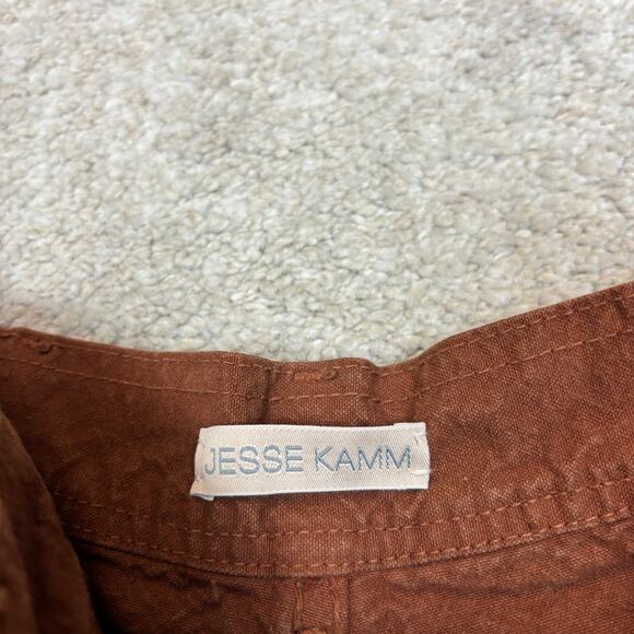 NWT Jesse Kamm Ranger Cotton Canvas Slim Ankle Pants Women's 0 Boho Minimalist - Picture 4 of 11